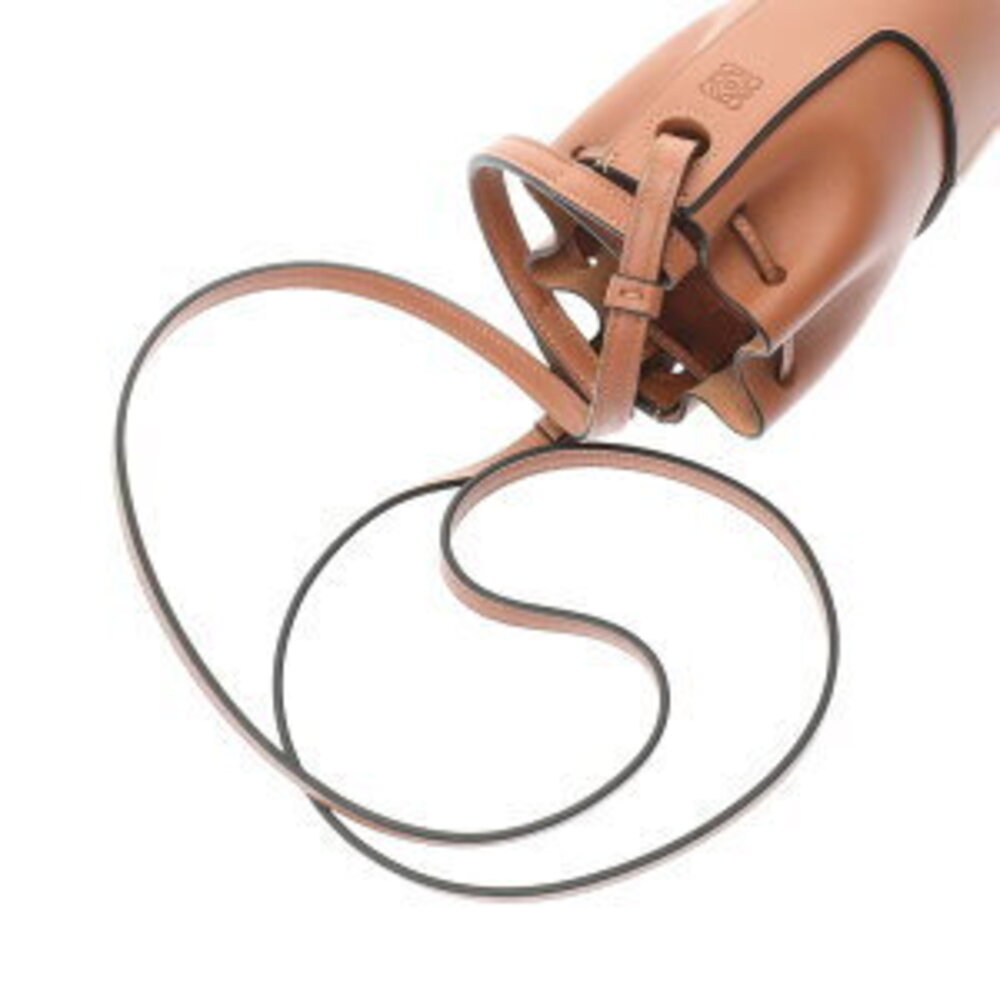 LOEWE Balloon Bag Drawstring Tan Napa Calf Shoulder - Picture 3 of 9